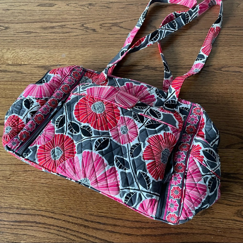 Vera Bradley Cherry Blossom Diaper Bag Tote NEW!